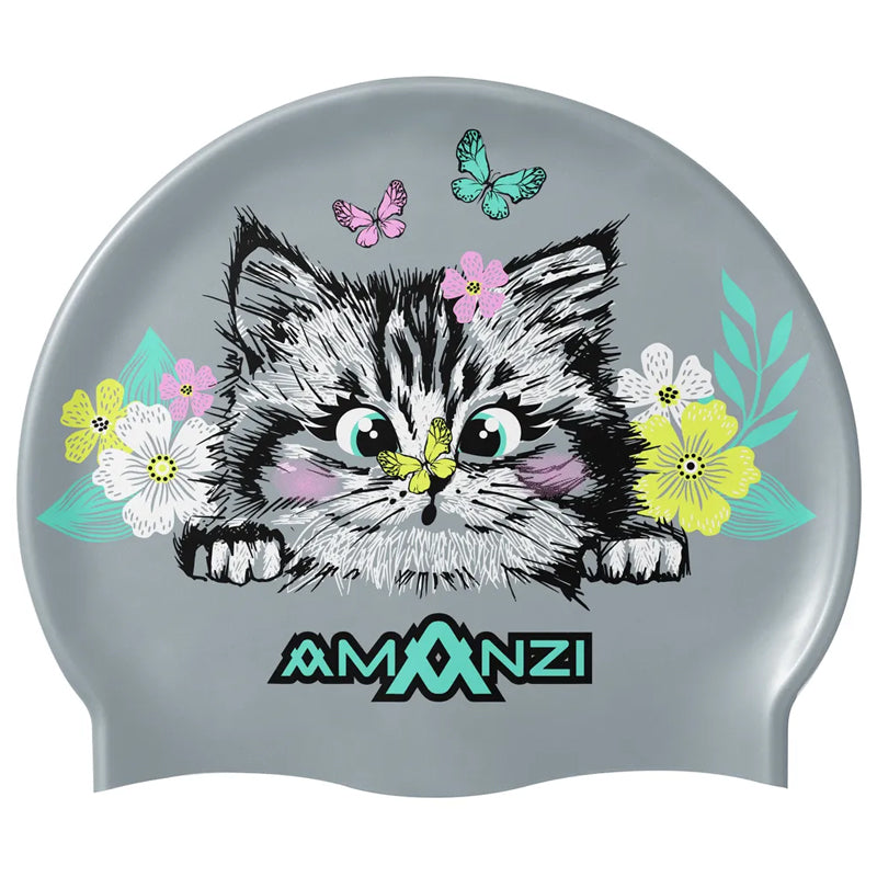 Amanzi - A-Mew-Sing Swim Cap