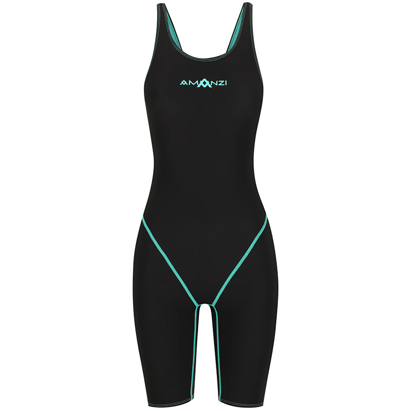 Amanzi - Acceler8 Rize Ladies Kneelength – Jet/Spearmint