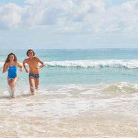 Amanzi - Azure Tie Back Ladies One Piece Swimsuit