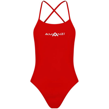 Amanzi - Blaze Ladies Tie Back One Piece