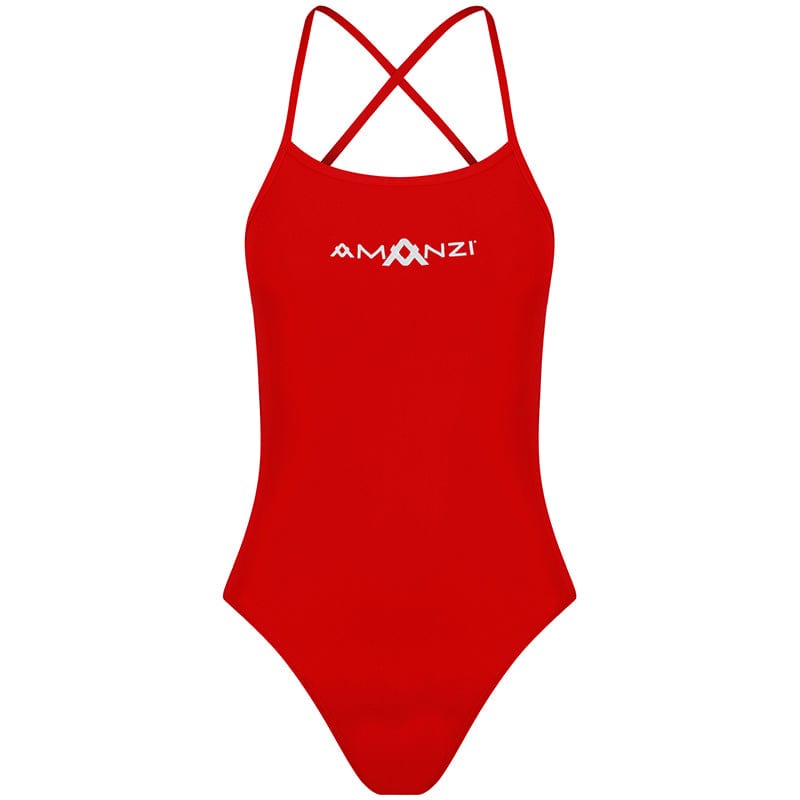 Amanzi - Blaze Ladies Tie Back One Piece