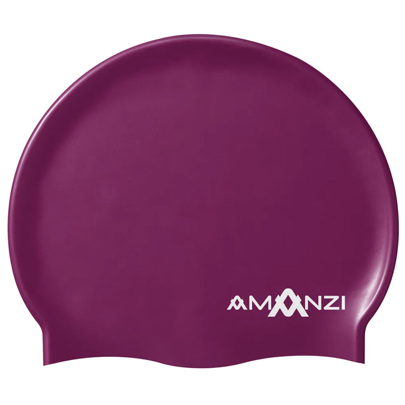 Amanzi - Bordeaux Swim Cap