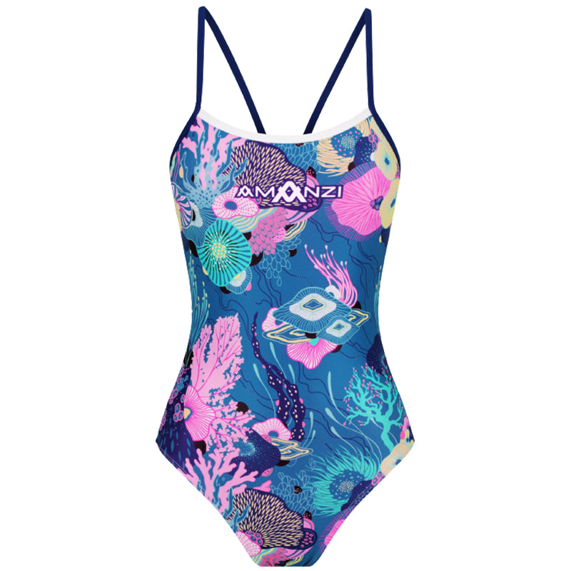 Amanzi - Coral Cove Girls Proback One Piece