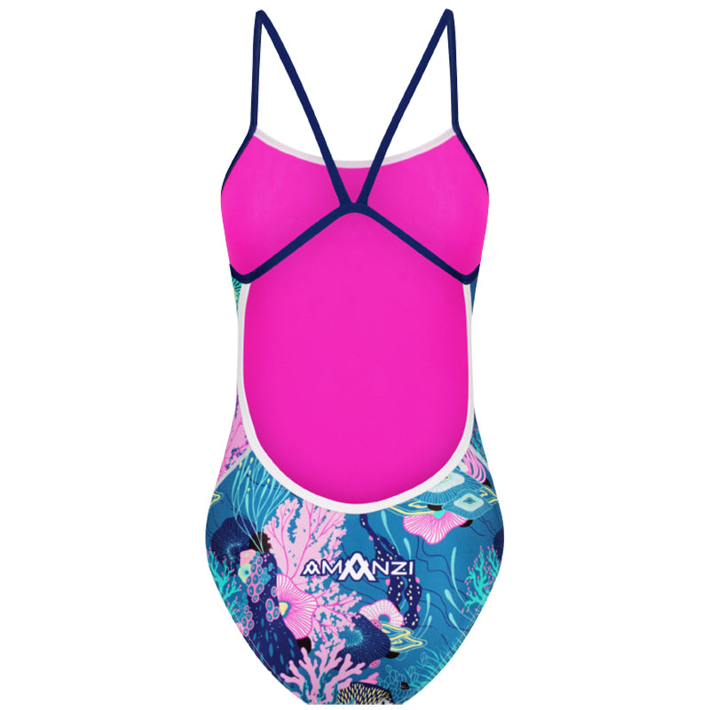 Amanzi - Coral Cove Girls Proback One Piece