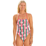 Amanzi - Daisy Wave Girls Tie Back One Piece