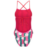 Amanzi - Daisy Wave Ladies Tie Back One Piece