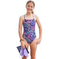 Amanzi - Daisyscape Girls Tie Back One Piece