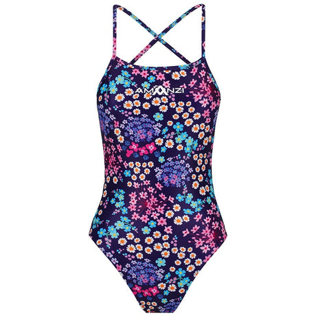 Amanzi - Daisyscape Ladies Tie Back One Piece