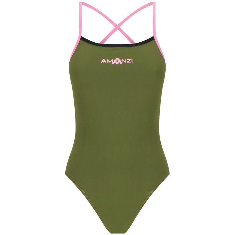 Amanzi - Desert Blush Girls Tie Back One Piece