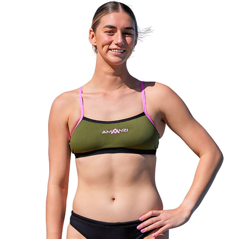 Amanzi - Desert Blush Ladies Sports Bikini Top
