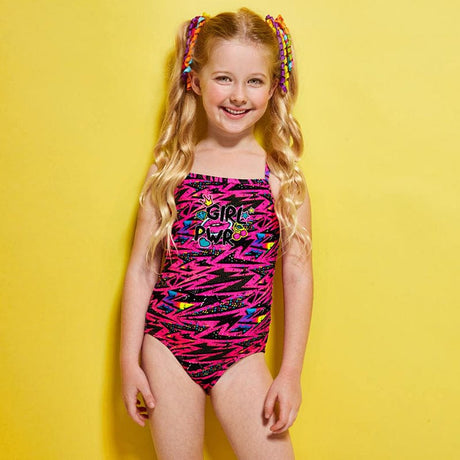 Amanzi - Girl Power Toddler Girls One Piece