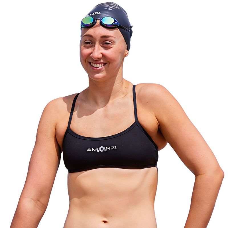 Amanzi - Jet Girls Sports Bikini Top