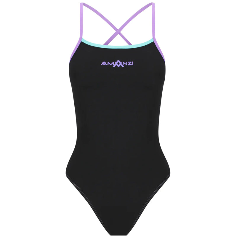 Amanzi - Mystic Mint Girls Tie Back One Piece