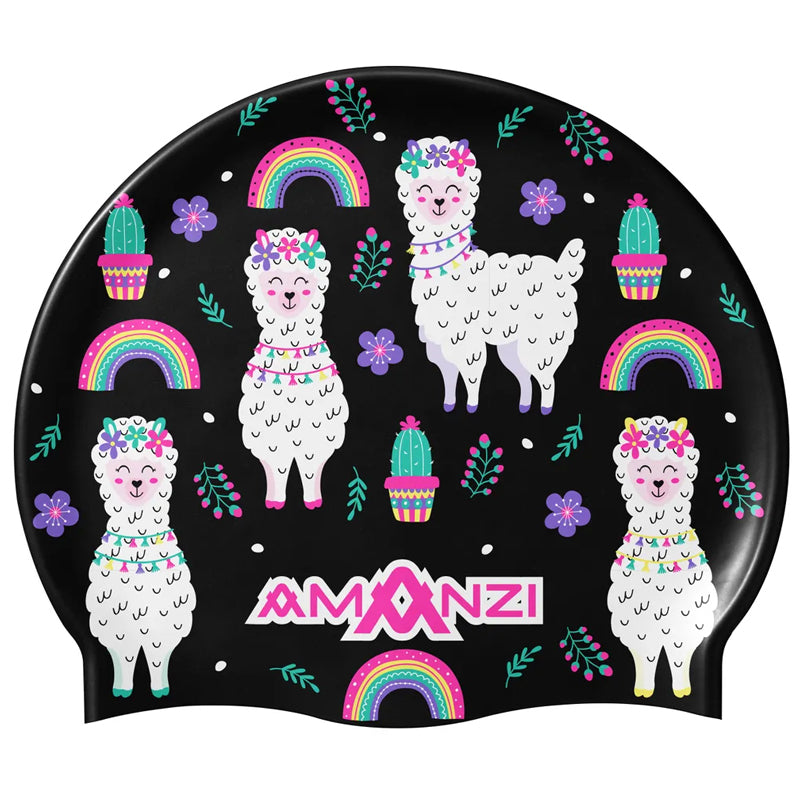 Amanzi - Ooh La Llamas Swim Cap