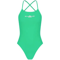 Amanzi - Peppermint Ladies Tie Back One Piece