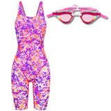 Amanzi - Petal Pop Girls Kneelength & Dominate Sunset Mirror Goggles