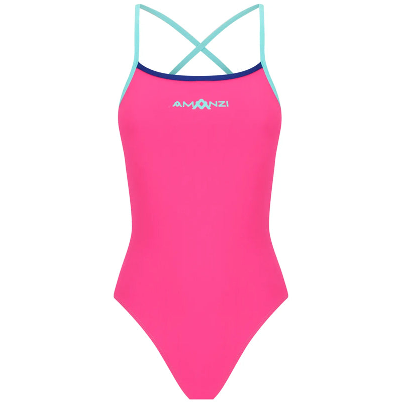 Amanzi - Rose Water Girls Tie Back One Piece