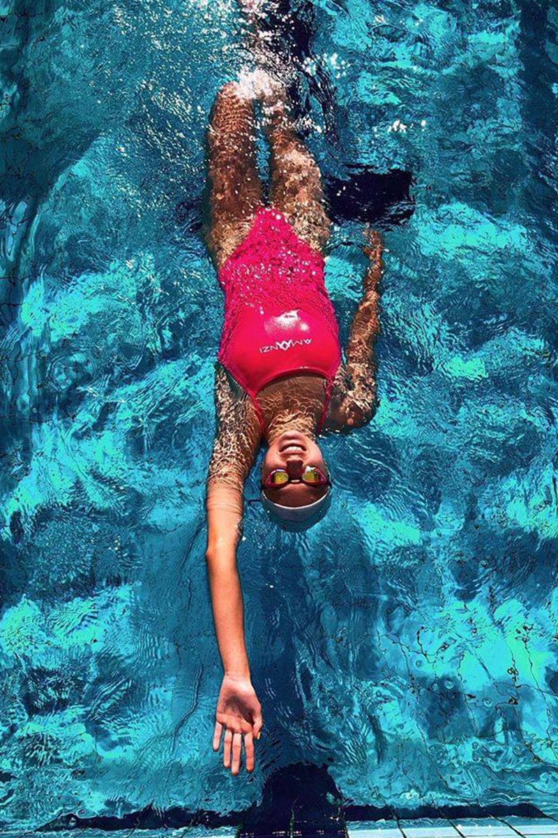 Amanzi - Ruby Tie Back Ladies One Piece Swimsuit