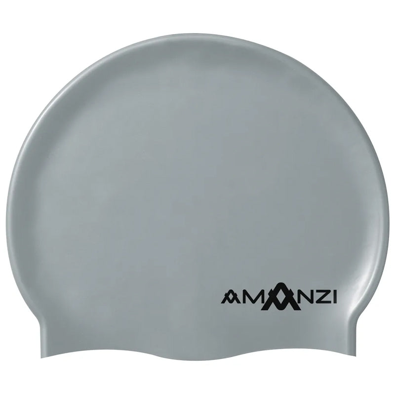 Amanzi - Silver Swim Cap