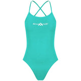 Amanzi - Spearmint Ladies Tie Back One Piece