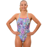 Amanzi - Tigress Girls Tie Back One Piece