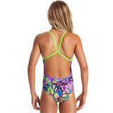 Amanzi - What a Hoot! Girls One Piece Swimsuit