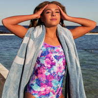 Amanzi - Wild Blooms Girls Proback One Piece