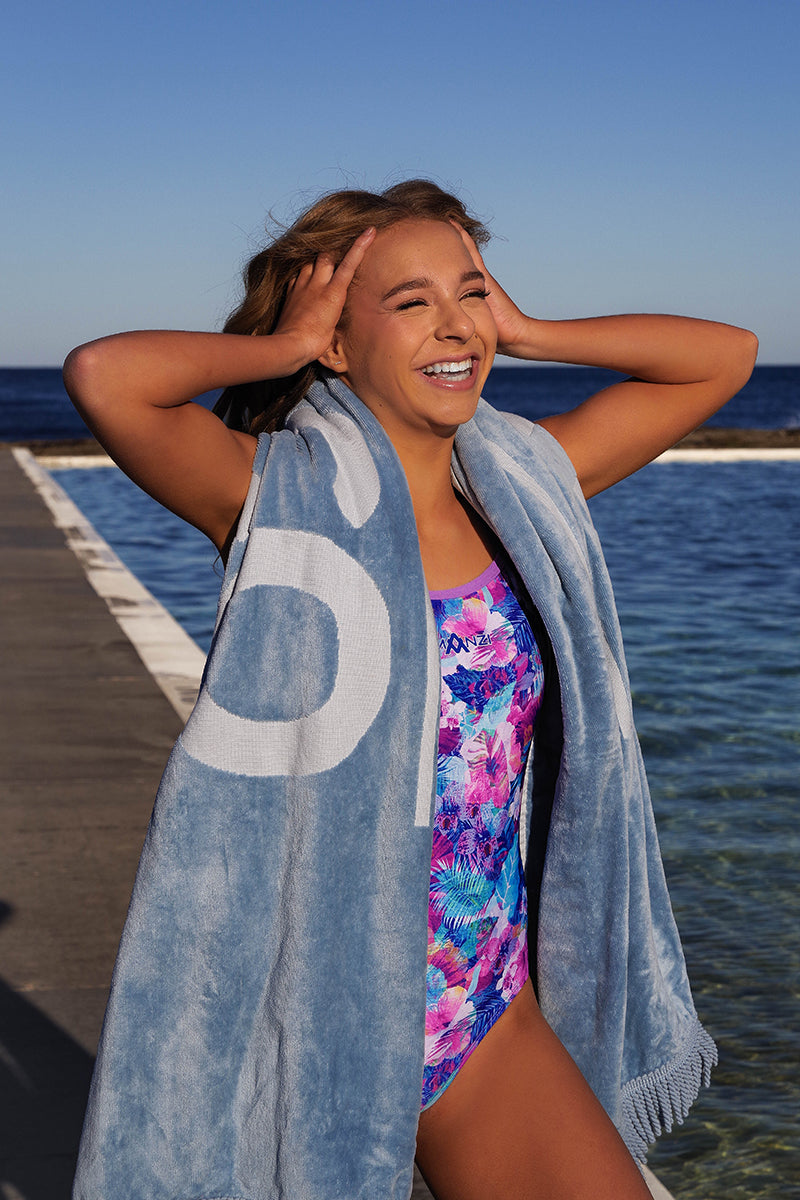 Amanzi - Wild Blooms Girls Proback One Piece