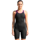 AQUA - Black Solids Women Kneesuit