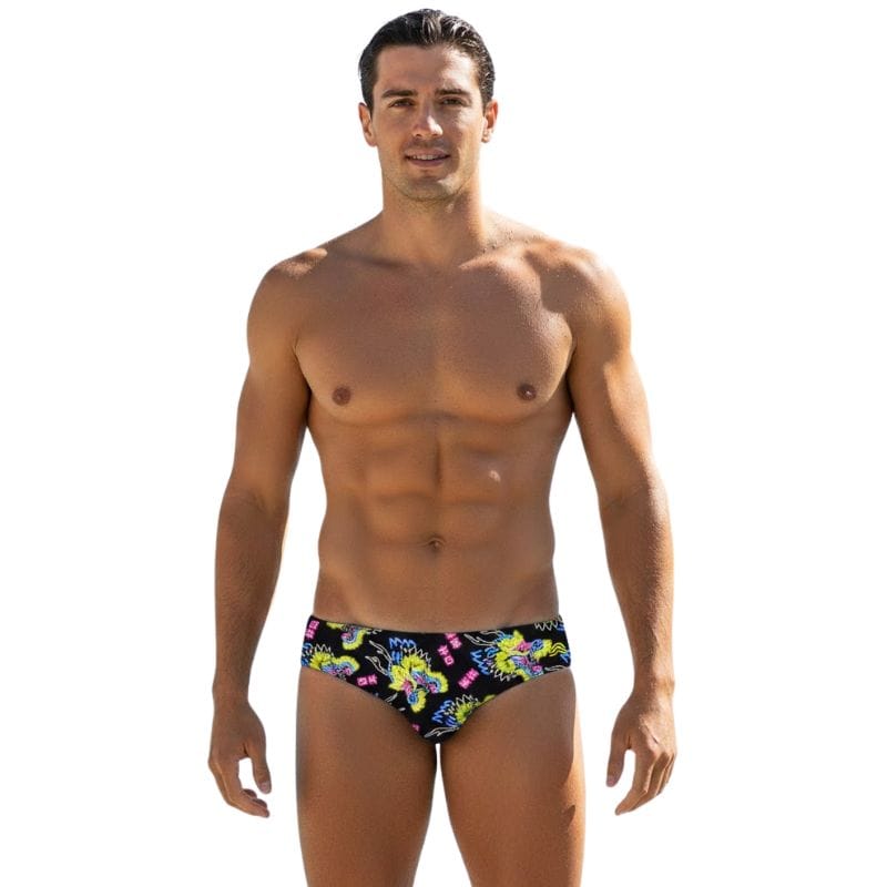 Aquarapid - Men's Japan Printed Racer Brief