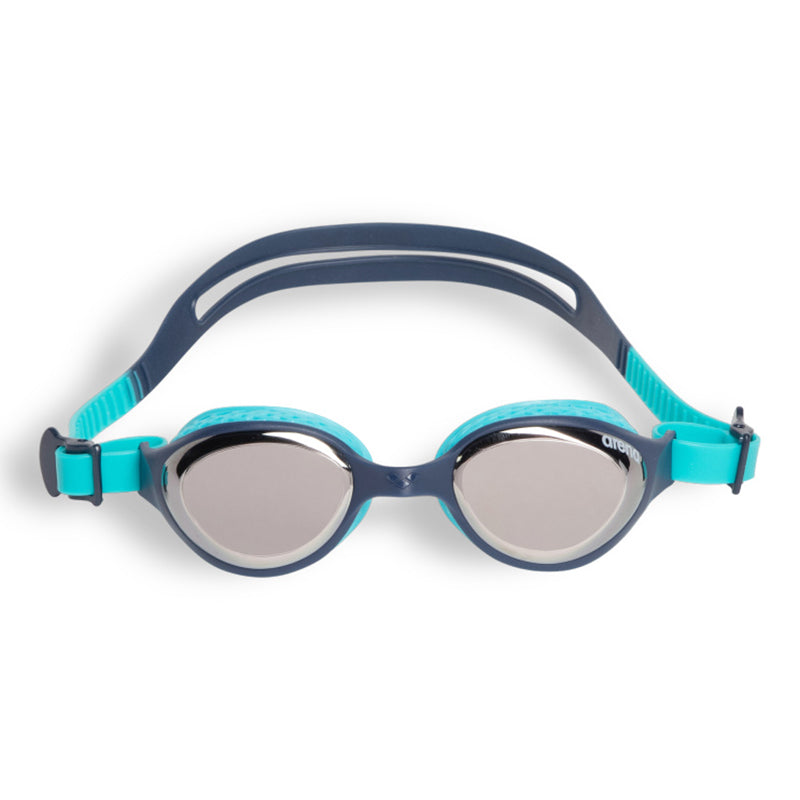 Arena - Air Junior Mirror Goggles - Silver/Navy/Water