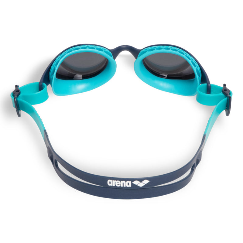 Arena - Air Junior Mirror Goggles - Silver/Navy/Water