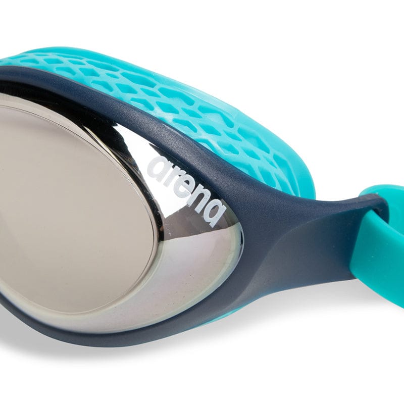 Arena - Air Junior Mirror Goggles - Silver/Navy/Water