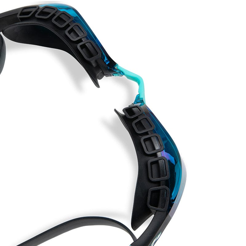Arena - Air Sonic Mirror Racing Goggles - Aqua/Black
