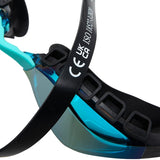 Arena - Air Sonic Mirror Racing Goggles - Aqua/Black