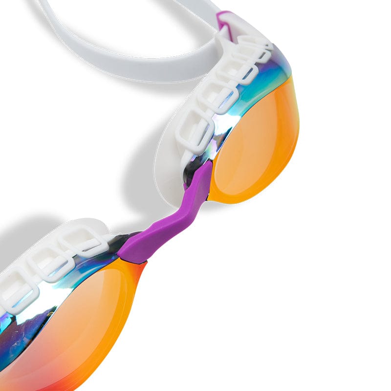 Arena - Air Sonic Mirror Racing Goggles - Gold/White