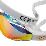 Arena - Air Sonic Mirror Racing Goggles - Gold/White