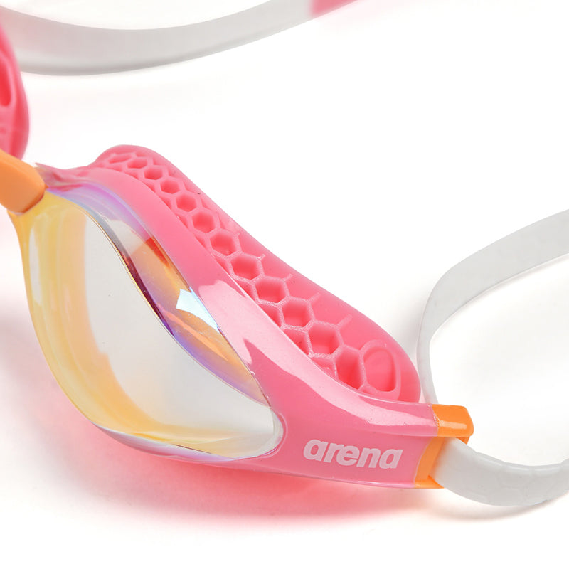 Arena - Air Speed Mirror Goggle - Light Pink/Orange