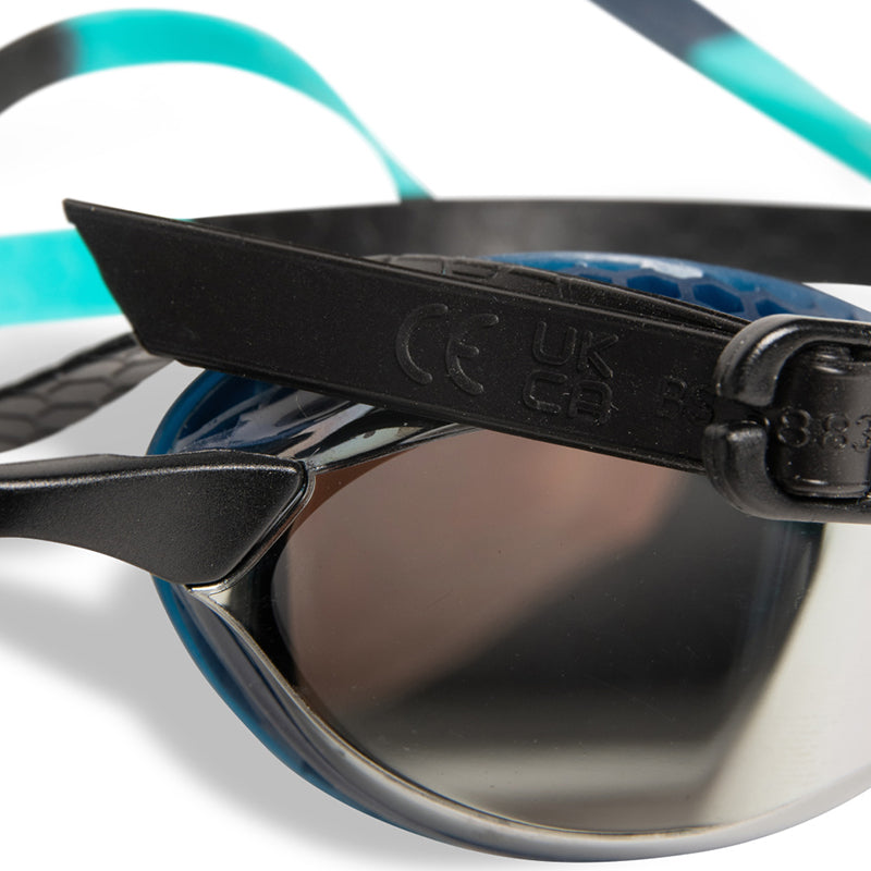 Arena - Air Speed Mirror Goggle - Silver/Navy/Water
