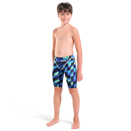 Arena - Aqua Gleam Limited Edition Boys Powerskin ST Next Jammers – Aqua/Gleam