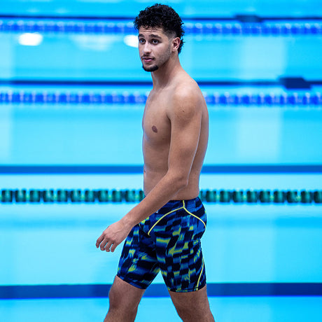 Arena - Aqua Gleam Limited Edition Boys Powerskin ST Next Jammers – Aqua/Gleam
