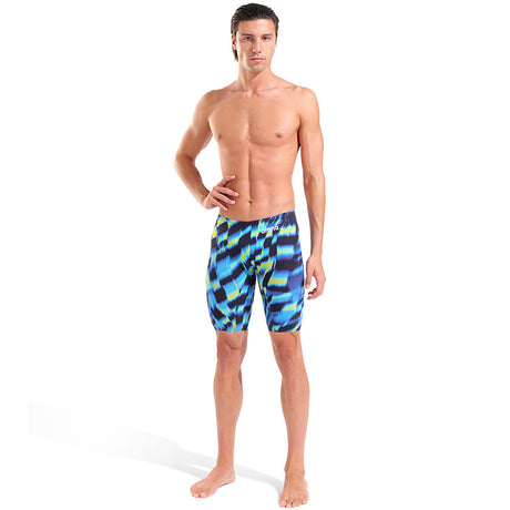 Arena - Aqua Gleam Limited Edition Men's Powerskin Carbon Air3 Jammer – Aqua/Gleam