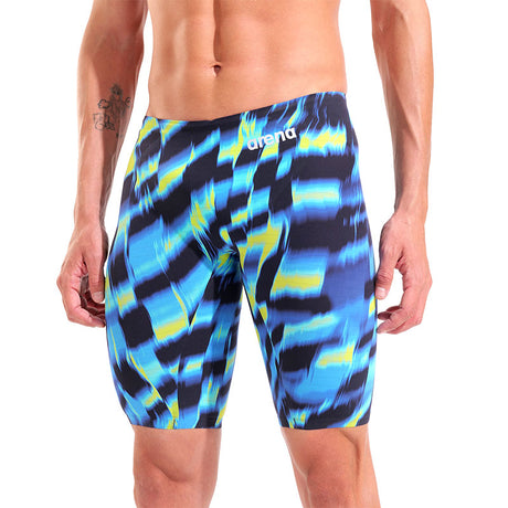 Arena - Aqua Gleam Limited Edition Men's Powerskin Carbon Air3 Jammer – Aqua/Gleam