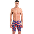 Arena - Aqua Gleam Limited Edition Men's Powerskin Carbon Air3 Jammer – Red/White/Blue
