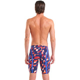Arena - Aqua Gleam Limited Edition Men's Powerskin Carbon Air3 Jammer – Red/White/Blue