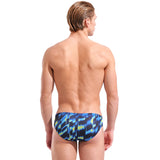 Arena - Aqua Gleam Limited Edition Men's Wave Swim Brief - Black/Multi