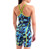 Arena - Aqua Gleam Limited Edition Women's Closed-Back Powerskin Carbon Air3 Kneeskin – Aqua/Gleam