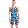 Arena - Aqua Gleam Limited Edition Women's Open-Back Powerskin Carbon Air3 Kneeskin – Aqua/Gleam