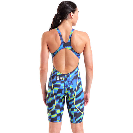 Arena - Aqua Gleam Limited Edition Women's Powerskin ST Next Open Back – Aqua/Gleam