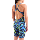 Arena - Aqua Gleam Limited Edition Women's Powerskin ST Next Open Back – Aqua/Gleam